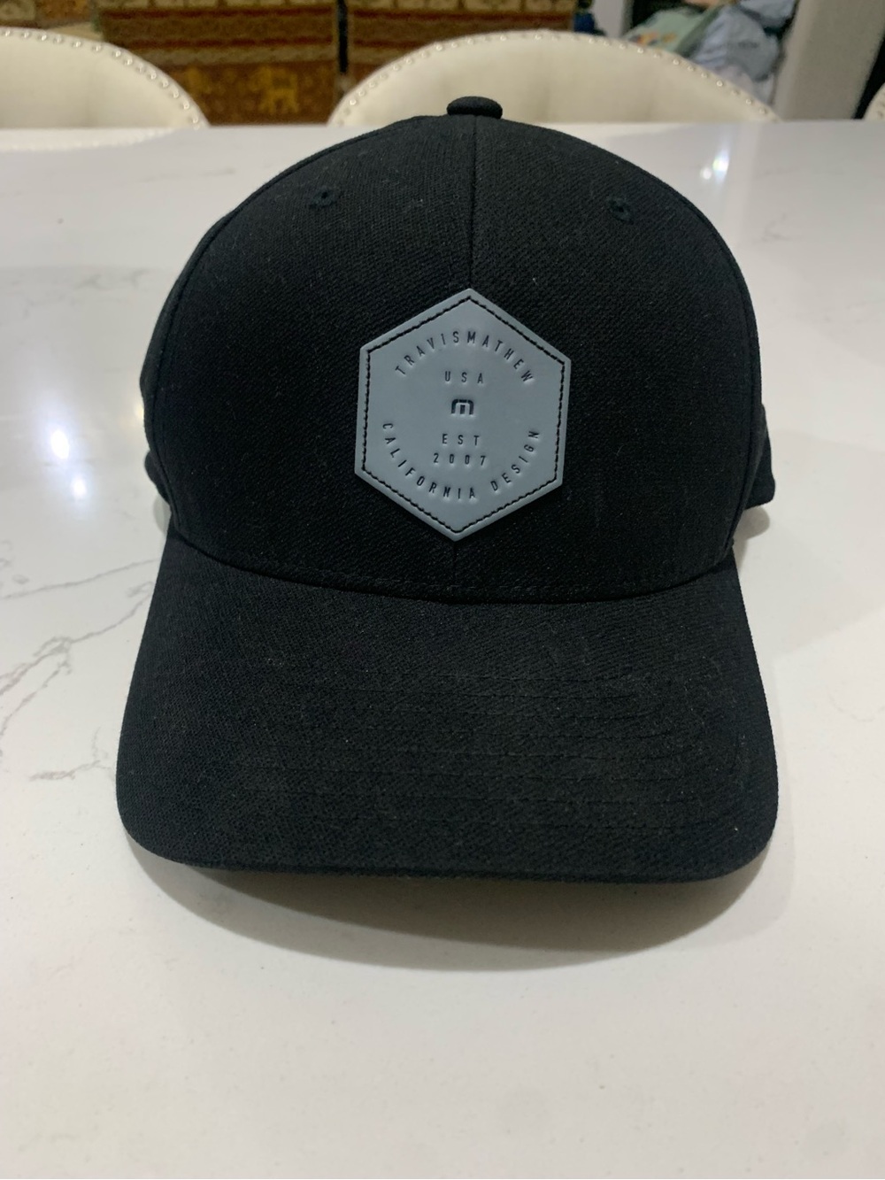Travis Mathew Word of Mouth Snapback Baseball Cap Size S/M
